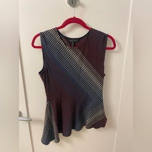 BCBG Peplum Top